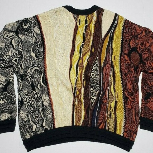 Vtg COOGI Authentic Cotton Sweater Biggie - Picture 2 of 5